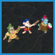 Load image into Gallery viewer, 1991 Disney Afternoon Kellogg Gummi Bears Gruffi Toy
