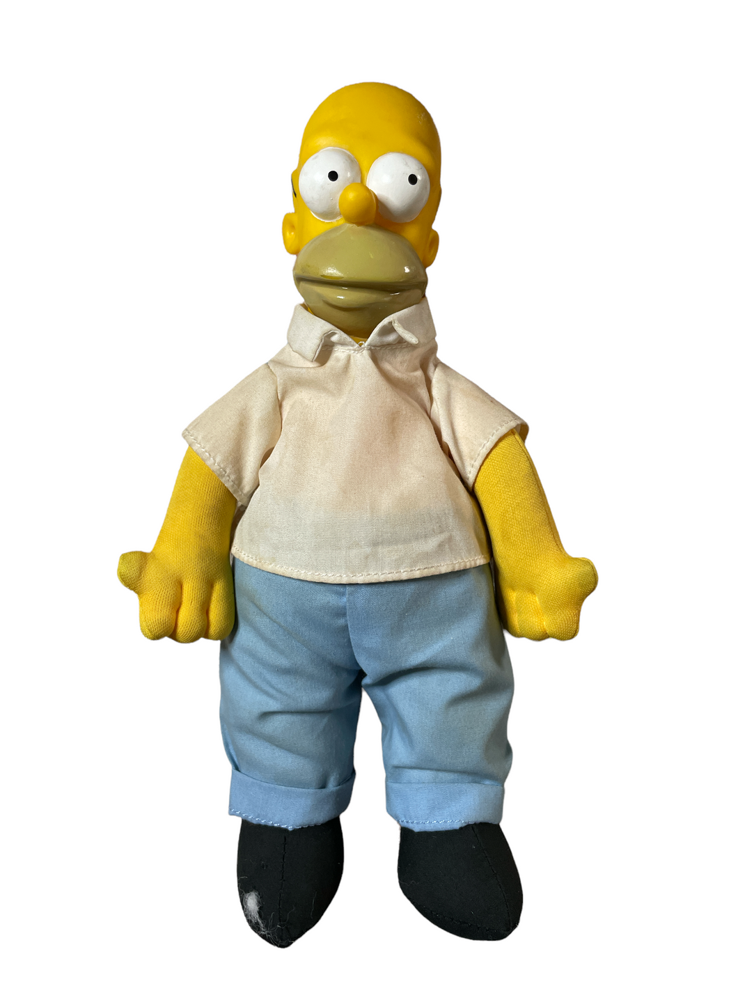 1990 Homer Simpson Plastic Plush Doll