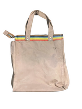 Load image into Gallery viewer, Timely Rainbow Canvas Bag
