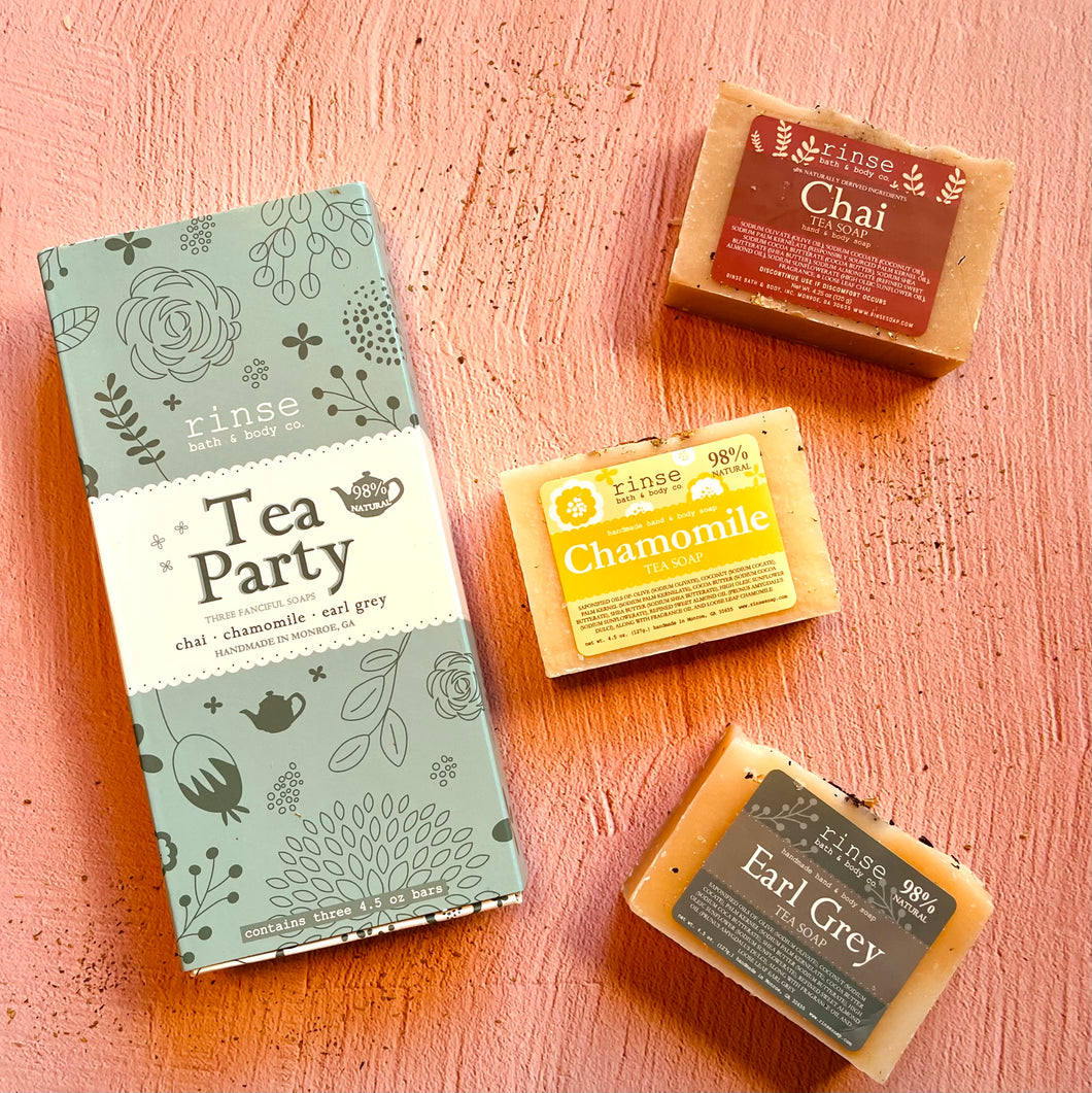 Soap - Tea Party Box (3 bars)